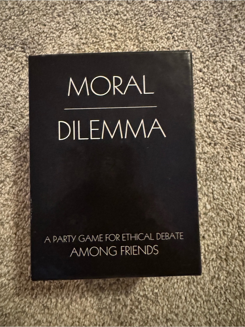 Party Game - Black